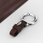 Leren autosleutelhanger