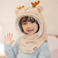 Ideal Gift! Plush hats with masks windproof all-in-one hat