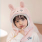 Ideal Gift! Plush hats with masks windproof all-in-one hat