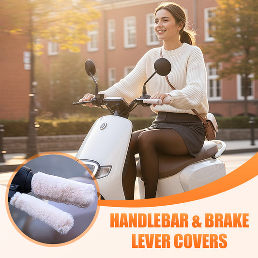 Warme, zachte handvatten en remhendelhoezen