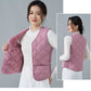 Warm gewatteerd lichtgewicht getailleerd vest voor dames