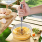📢📢 1+1 gratis⏰👩‍🍳AA roestvrijstalen handklopper met duwknop