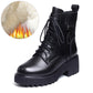 🔥2025 nieuwe dikke bodem herfst en winter dikke hak laarzen vrouwen👢