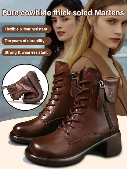 🔥Uitverkoop50% korting - Britse vintage stijl laarzen