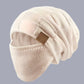 Warme wintermuts met gezichtsbedekking