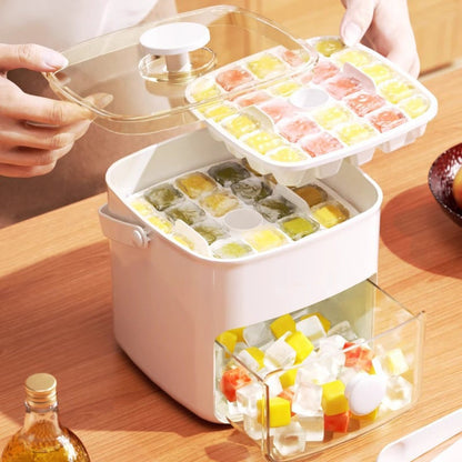 🧊2 Laags IJsblokjesvormen❄️🍹