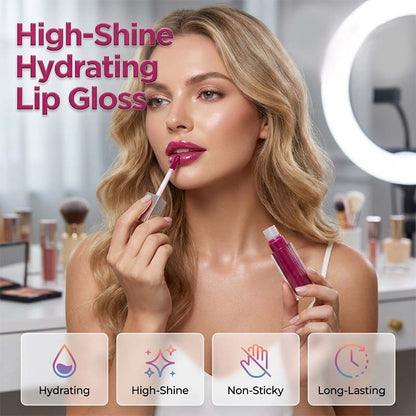 Glanzende, hydraterende lipgloss