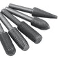 🔧 NU 50% KORTING!✨ 5-delige set roterende staalvijlen – Duurzaam, verschillende vormen & effectief ontbramen 🛠️
