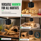 🐣 50% korting! Huisdier verwarmingslamp – digitale temperatuurregeling, ventilatorcirculatie & E27 fitting. Gelijkmatige warmte voor kuikens & reptielen – veilig & geïsoleerd! ✨🌡️