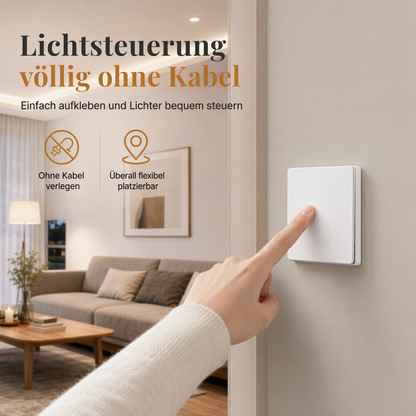 💡 Draadloze Wandschakelaar met Ontvanger