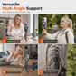 Draagbare karabiner telefoonhouder en magnetische selfiestick statief voor reis fotografie