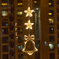 🎄 Kerstraamverlichting met Zuignappen