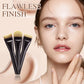 Platte foundationkwast voor vloeibare make-up